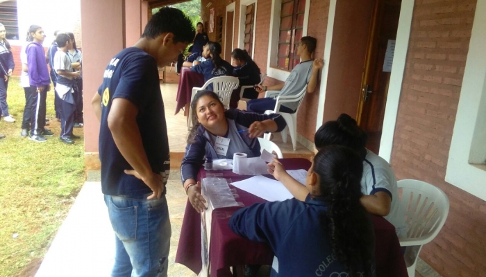 Funcionarios del Registro Electoral de JosÃ© Fassardi brindan asistencia tÃ©cnica a Centro de Estudiantes